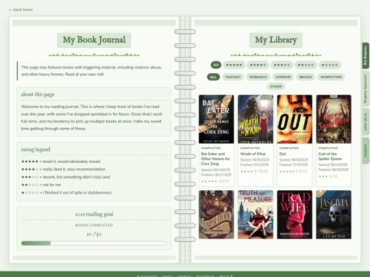 books screenshot