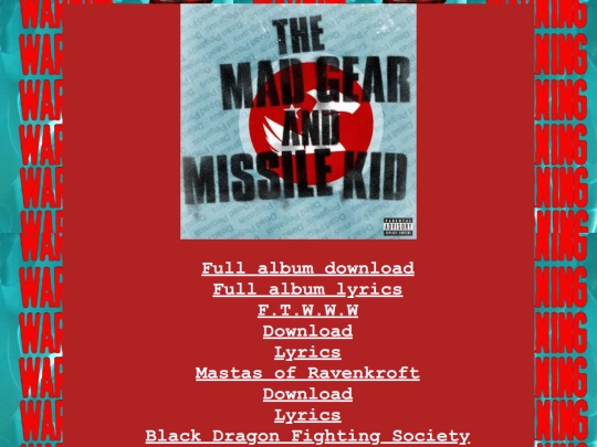 Album Files/madGearAndTheMissileKid screenshot
