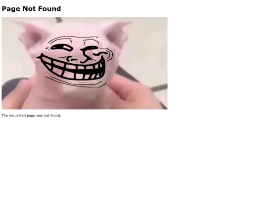 not_found screenshot