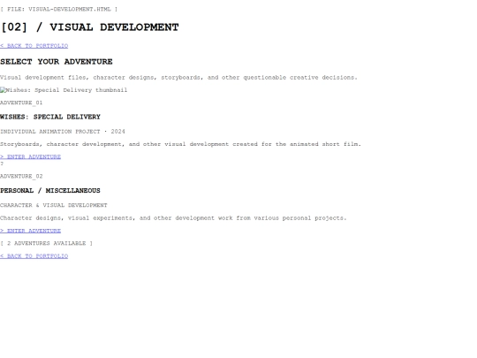 visual-development screenshot