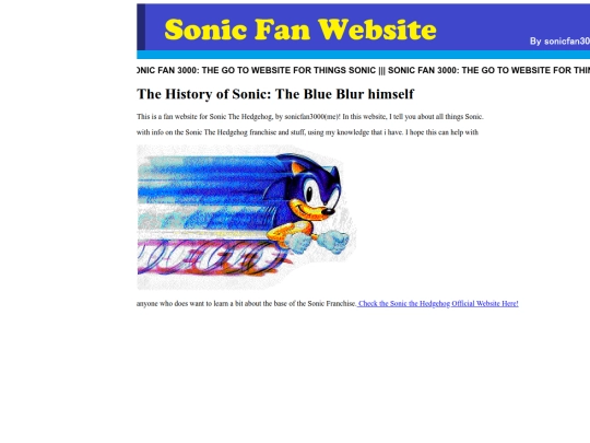 HistoryofSonic screenshot