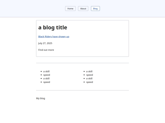 blog screenshot