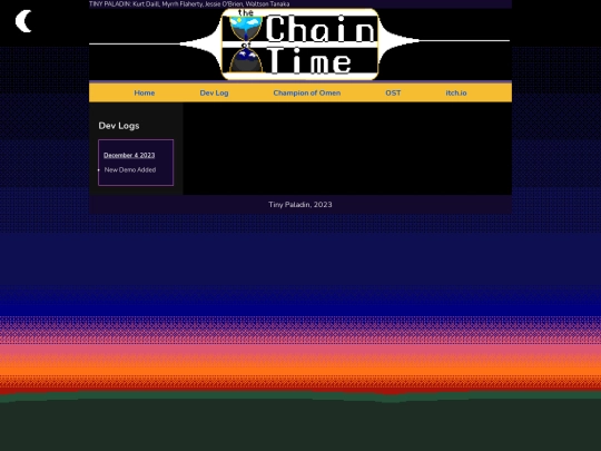 dev-logs/home screenshot