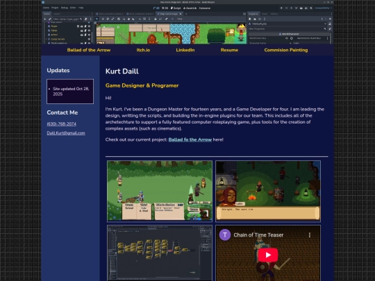kurt-daill-portfolio screenshot