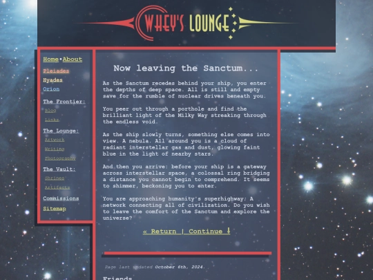 Links screenshot