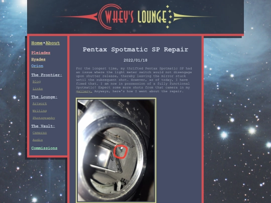 posts/2023-01-18-Spotmatic-SP-Repair screenshot