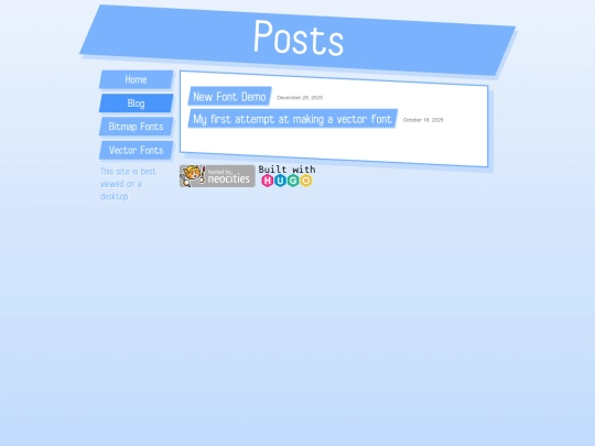 posts screenshot