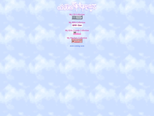 content/cliques screenshot