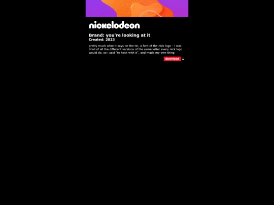 fonts/nick screenshot