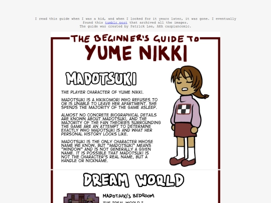 etc/yumenikki screenshot