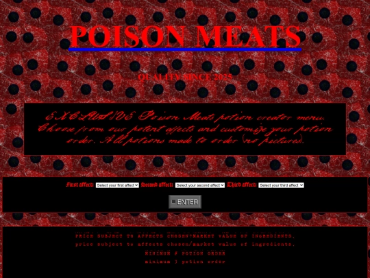 potions screenshot