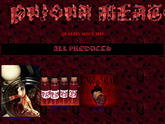 products screenshot