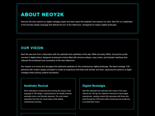 pages/about screenshot