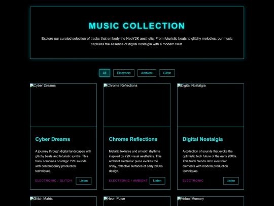 pages/music screenshot