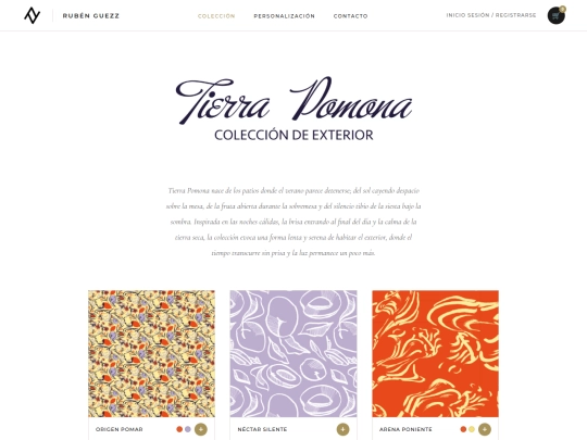 WebTierraPomona/coleccion screenshot