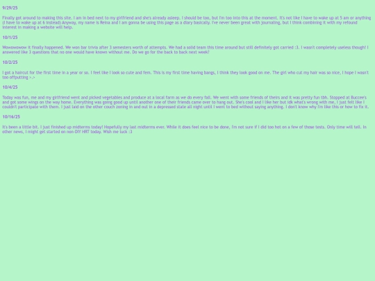 blog screenshot