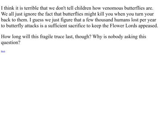 butterflies screenshot