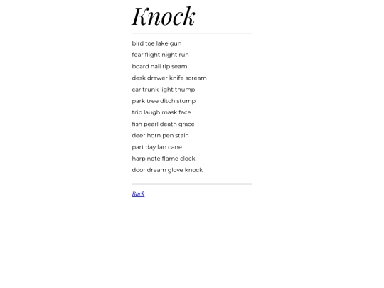 knock screenshot