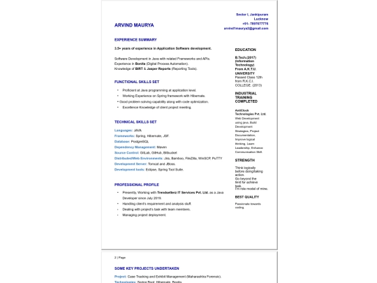 html_resume/Resume05Feb2021 screenshot