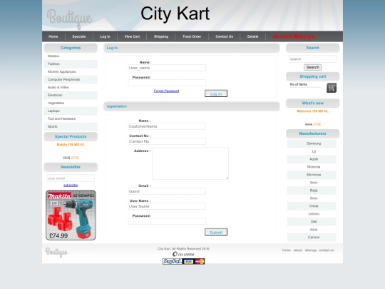 logIn screenshot
