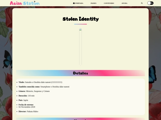 PELICULA-Stolen Identity screenshot