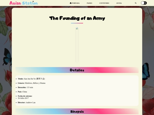 PELICULA-The Founding of an Army screenshot