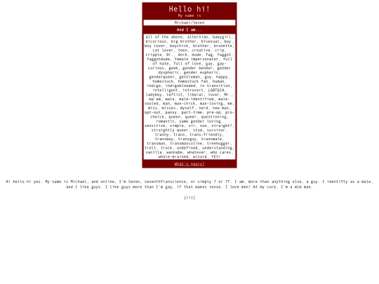 Otherpages/Gender screenshot