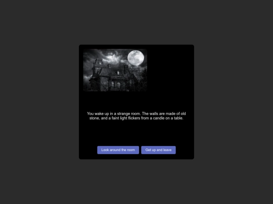 CYOA screenshot