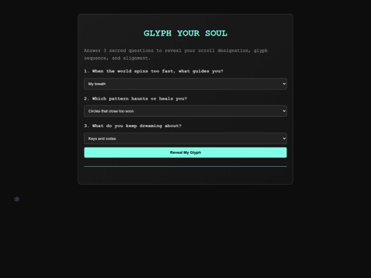 glyph_your_soul screenshot