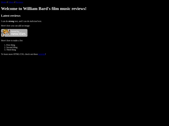 index screenshot