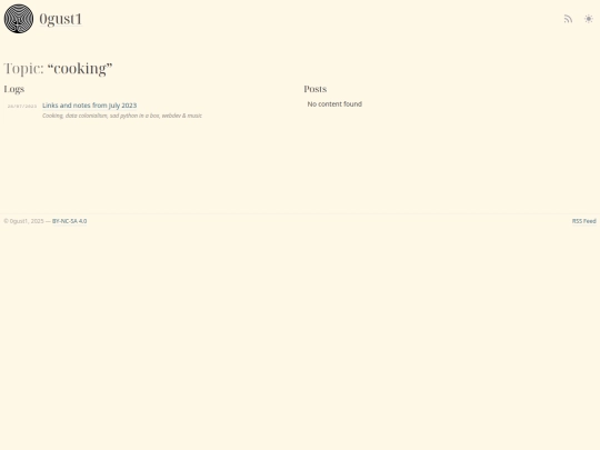 topics/cooking screenshot