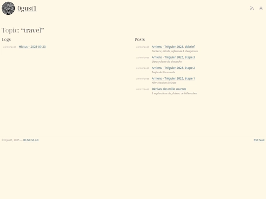 topics/travel screenshot