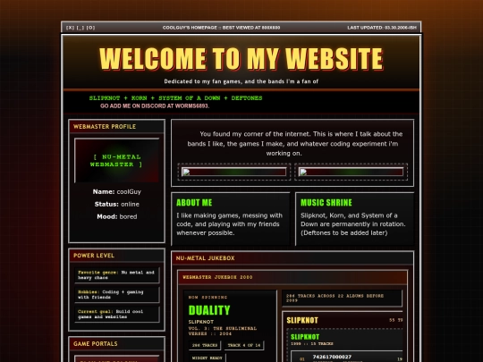 home screenshot