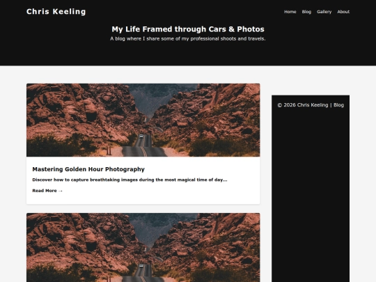 blog screenshot