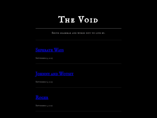 blog screenshot