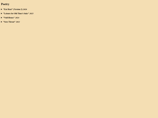 poetry screenshot