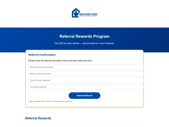 referrals screenshot