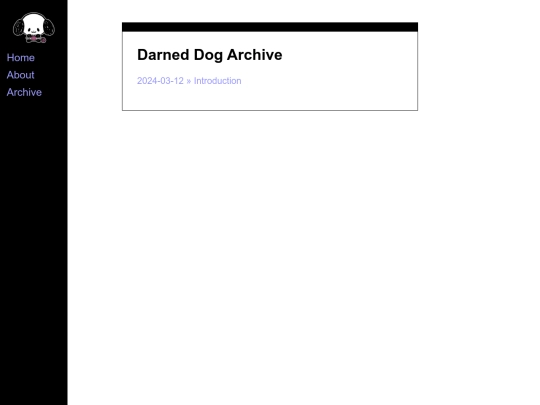 archive screenshot