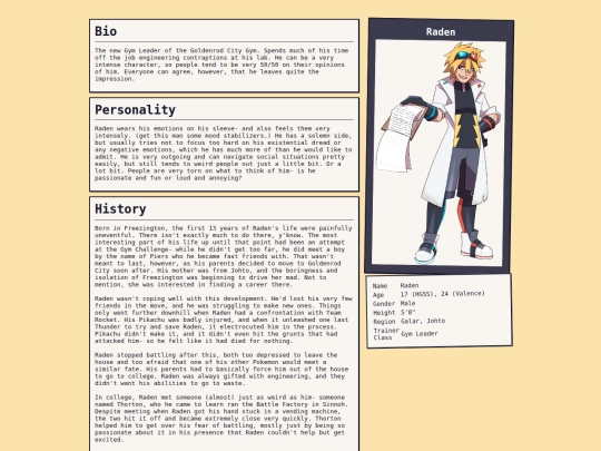 ocs/raden screenshot