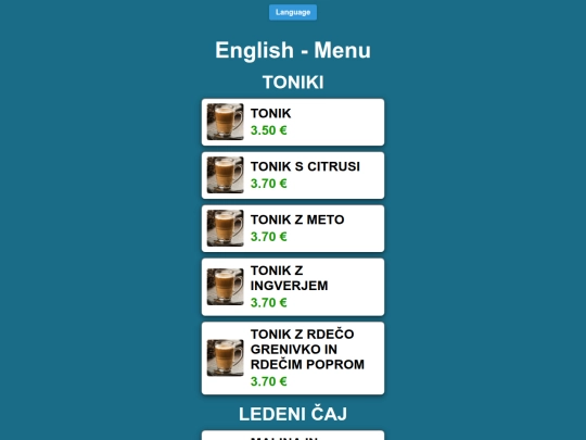 menu/eng screenshot