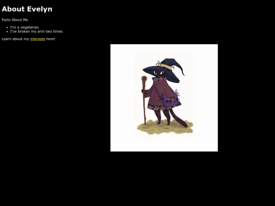 AboutMe screenshot