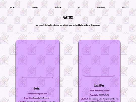 bestiario screenshot