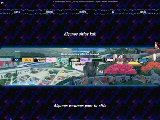 links screenshot