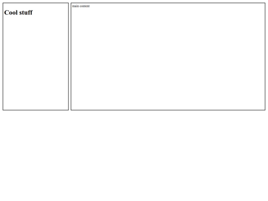 sidebar screenshot