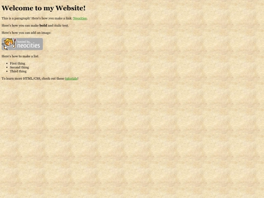 geocities-index screenshot