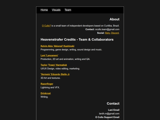 press-heavenstrafer/team screenshot