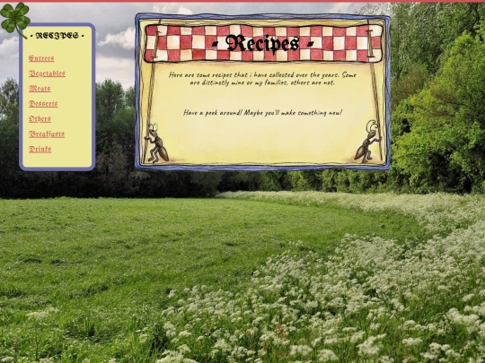 recipes screenshot