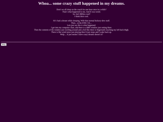 Dreams screenshot