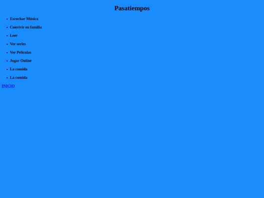 Pasatiempos screenshot