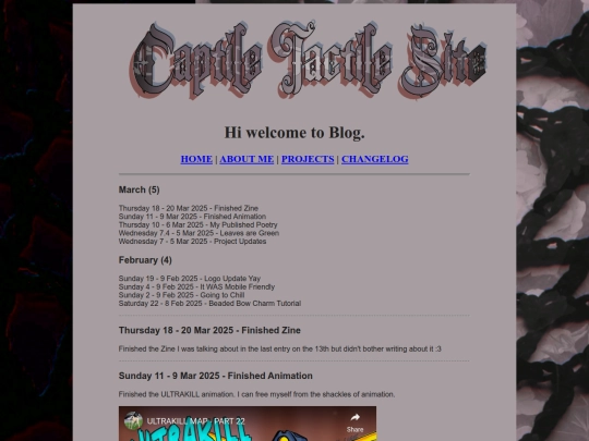 old_blog screenshot